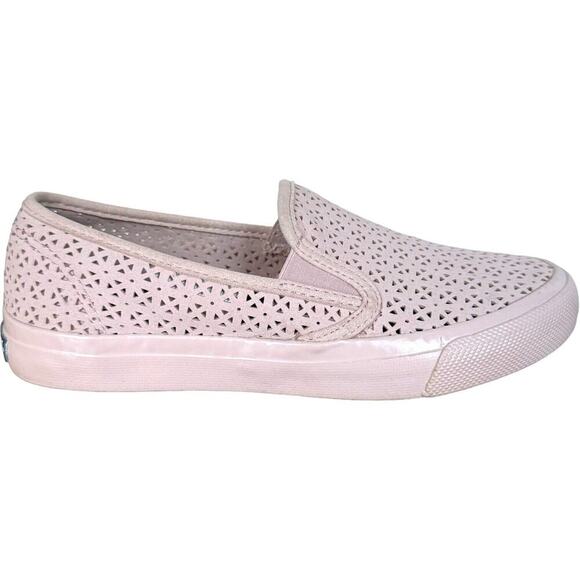Sperry Top Sider Womens Seaside Nautical Slip On Shoes Pink Perforated 6 - Picture 3 of 11